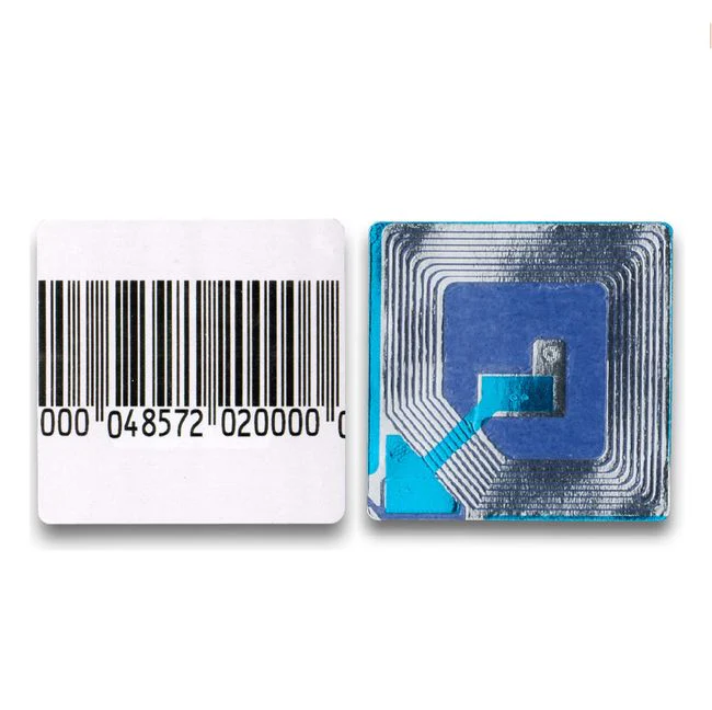 10000 RF 8.2Mhz Paper Security Labels 1.5 inch (4x4) BC Value Package - Image 2