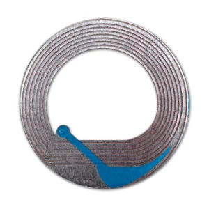 2000 RF 8.2Mhz Round Clear Security Labels 1.35 inch (33mm) diameter. - Image 2