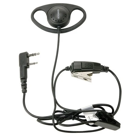 Kenwood KHS-27  D-Ring Ear Hanger  w/ PTT & Mic