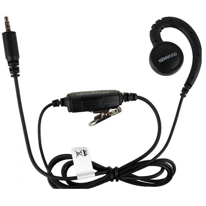 Kenwood KHS-34 C-Ring Ear Hanger w/PTT & Mic (Only Compatible with PKT-23) - Image 3