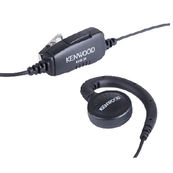 Kenwood KHS-34 C-Ring Ear Hanger w/PTT & Mic (Only Compatible with PKT-23) - Image 5