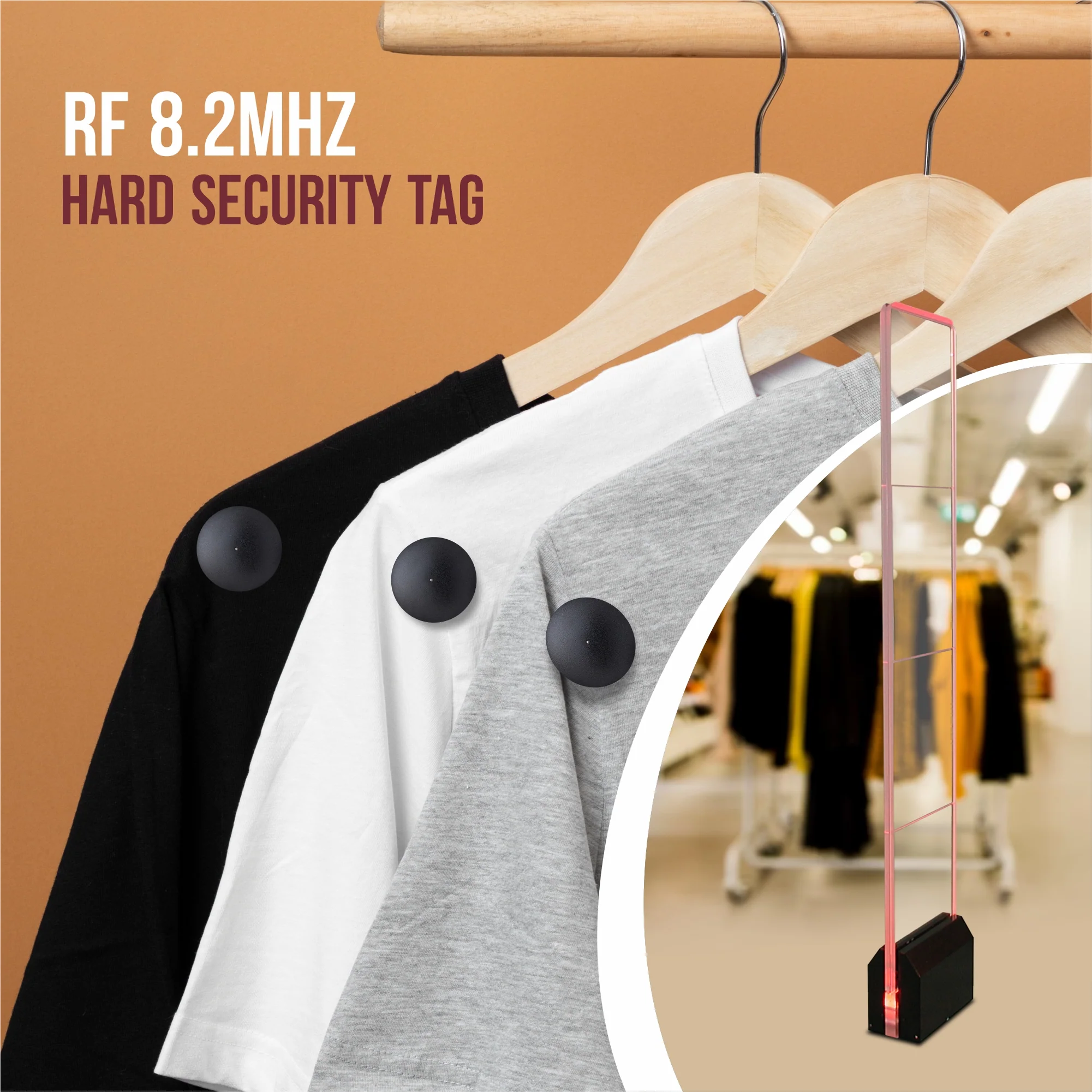 RF 8.2Mhz Clam Tag Small - Image 5